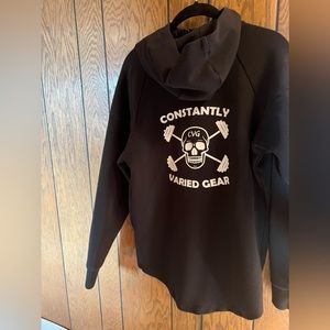 CVG Skull Zip Up Hoodie